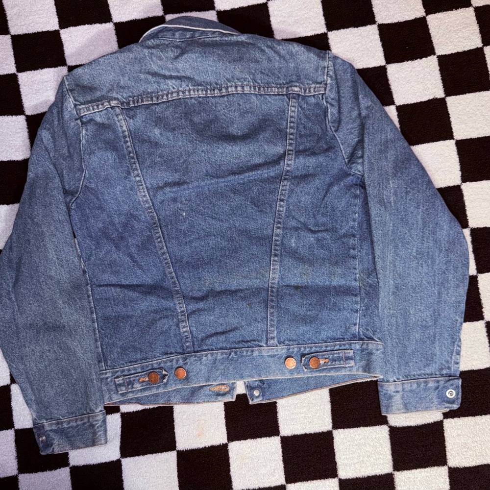 Vintage Blue Denim Jacket - Men’s Classic Trucker - Picture 2 of 6